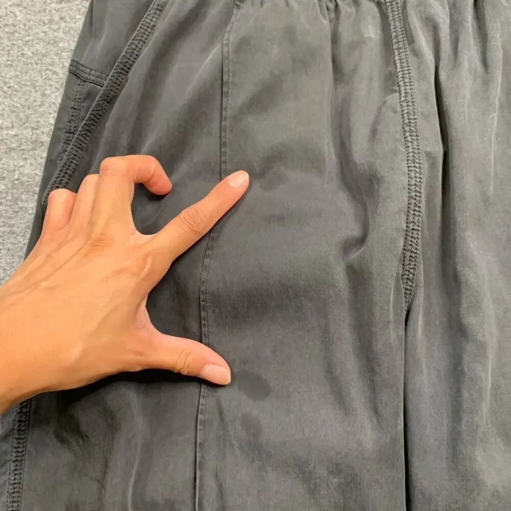 Lululemon Joggers Womens 8 Faded Black Mat To Street Elastic Waist Sweat Pants